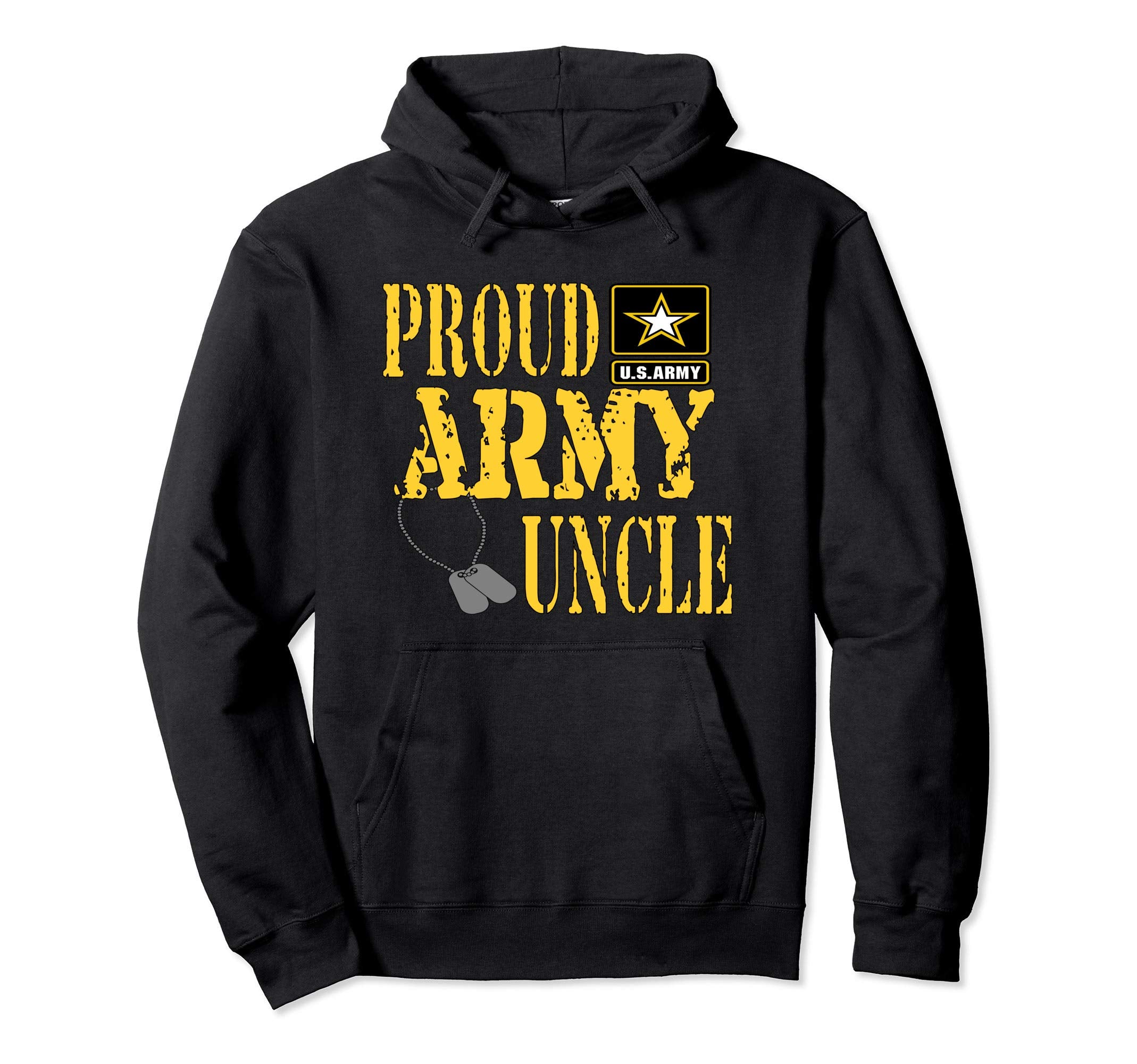 Proud Army Uncle Military Pride Hoodie - Aesthetic Graphic Men Women - T-Shirt, Sweatshirt, Hoodie
