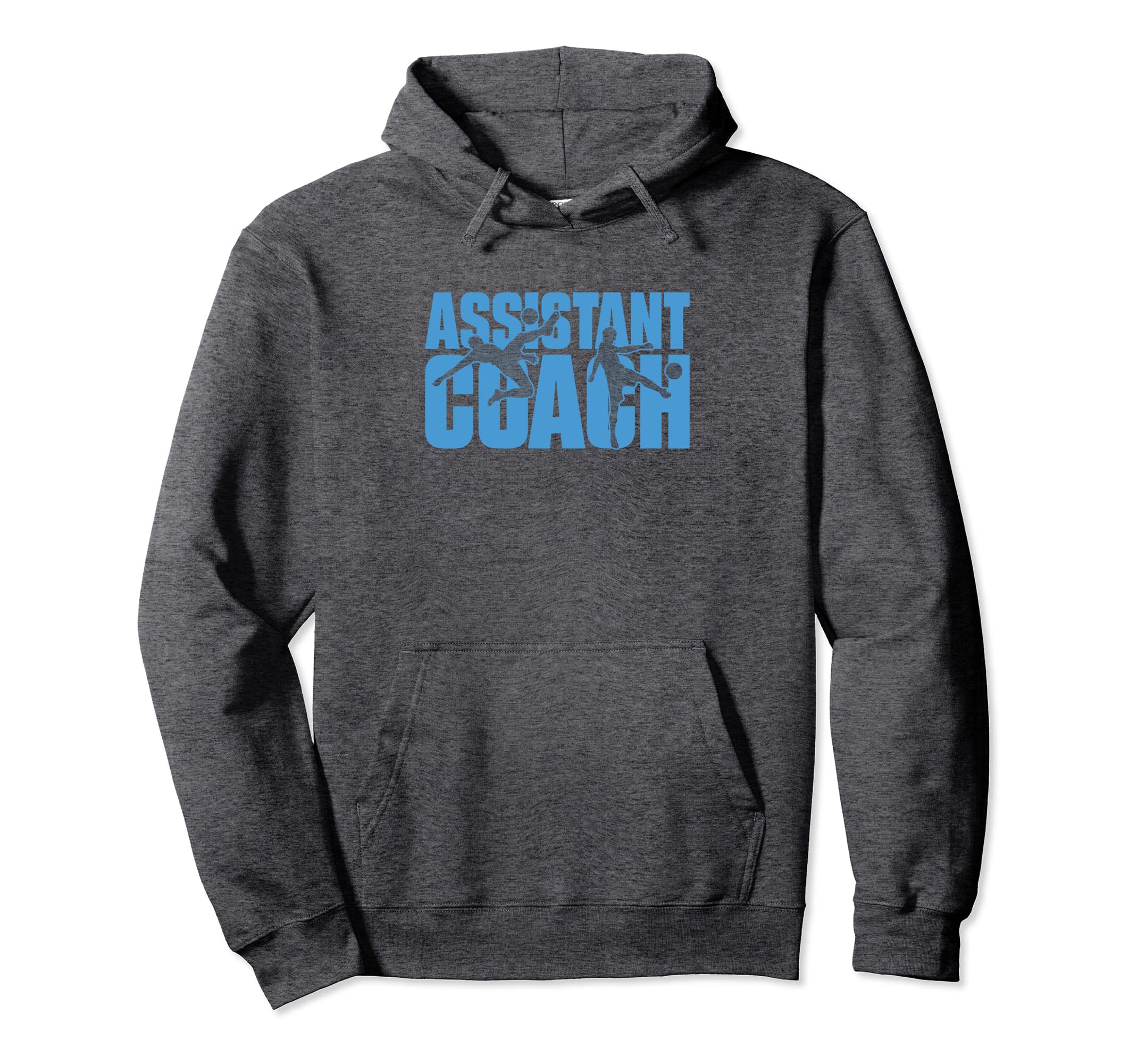 Assistant Soccer Coach Hoodie - Custom Art Print for Adults - T-Shirt, Sweatshirt, Hoodie