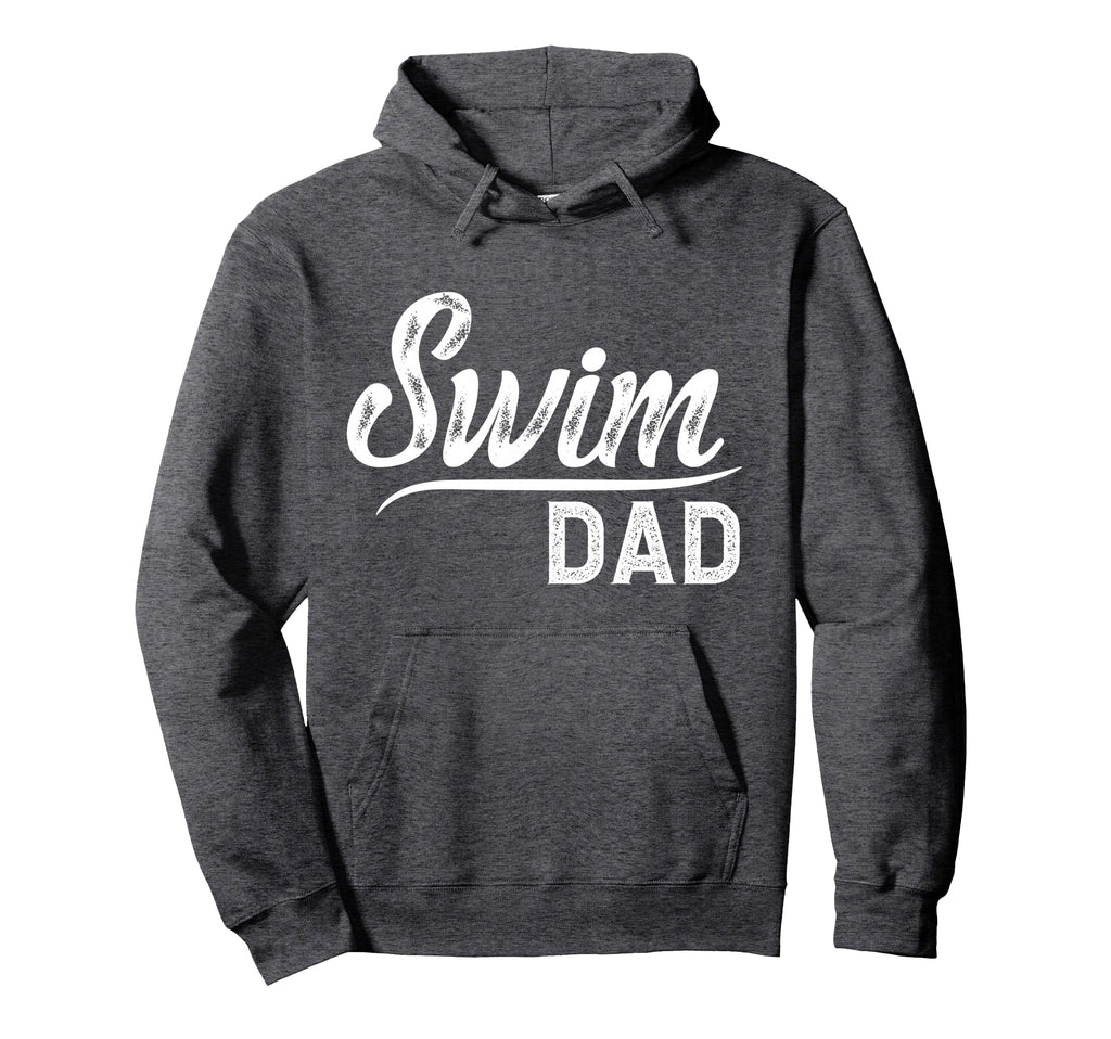 Swim Dad Swimming Father Swimmer Dad Swim Hoodie - Graphic Print Unisex - T-Shirt, Sweatshirt, Hoodie