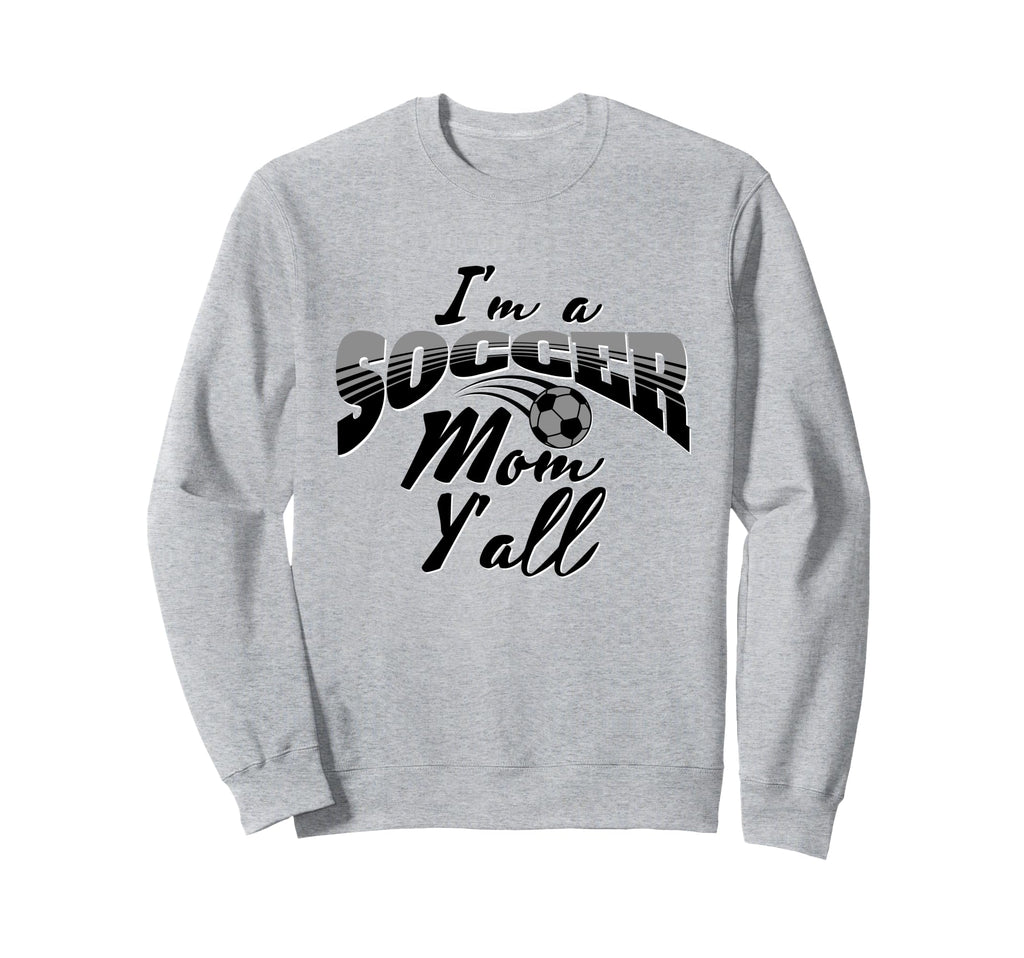 Mom Soccer Lover Soccer Mom Gift Sweatshirt - Unique Graphic Men Women - T-Shirt, Sweatshirt, Hoodie