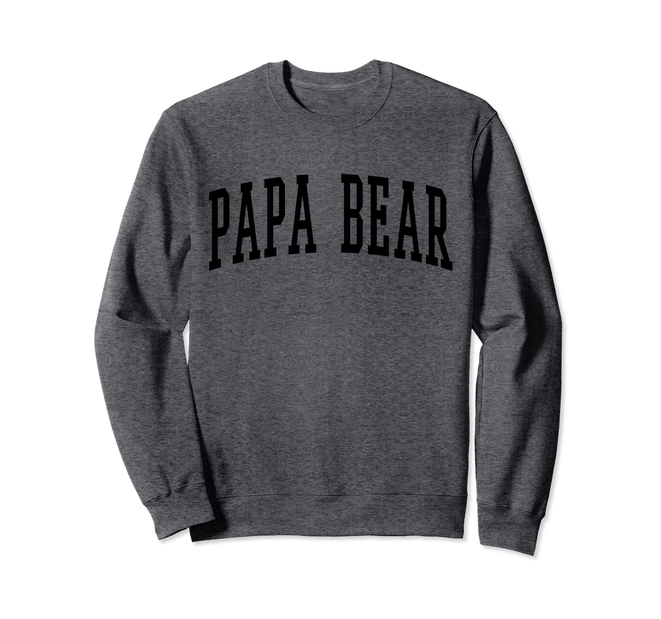 Varsity Papa Bear Sweatshirt - Aesthetic Graphic Unisex - T-Shirt, Sweatshirt, Hoodie
