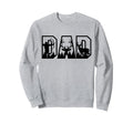 Deer Hunting Dad Wildlife Lover Sweatshirt - Unique Graphic Men Women - T-Shirt, Sweatshirt, Hoodie