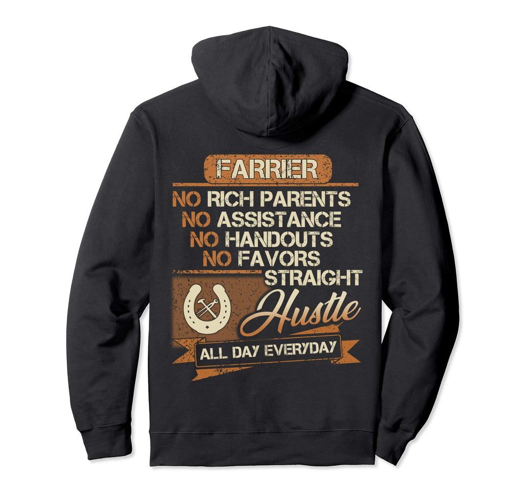 Funny Farrier Dad Brother Uncle Papa Hoodie - Trendy Graphic Unisex - T-Shirt, Sweatshirt, Hoodie