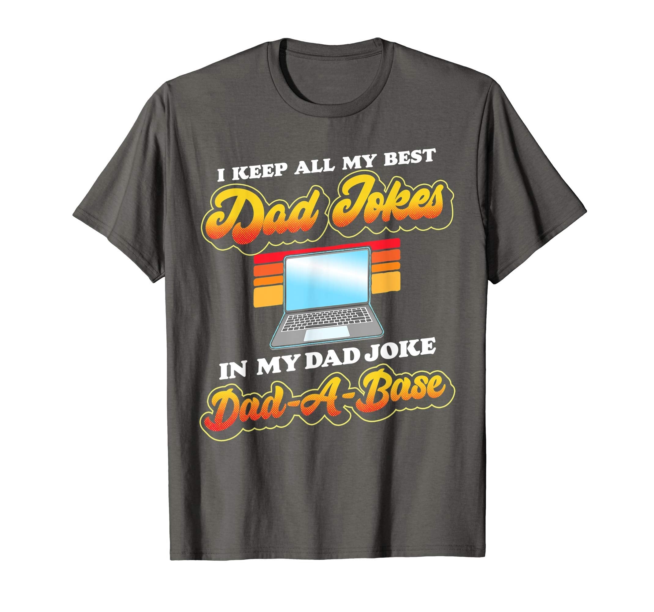 I Keep My Dad Jokes Dad Base Funny T-Shirt - Custom Art Print Men Women - T-Shirt, Sweatshirt, Hoodie