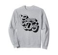 Game Day Black Sports Soccer Sweatshirt - Fun Novelty Design for Adults - T-Shirt, Sweatshirt, Hoodie