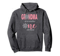 Grandma Birthday Winter Onederland Hoodie - Minimalist Print for Adults - T-Shirt, Sweatshirt, Hoodie