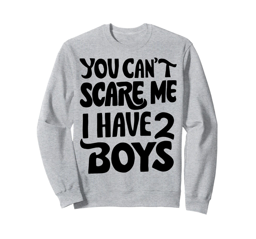 Daddy Two Sons Funny Dad 2 Sweatshirt - Trendy Graphic for Adults - T-Shirt, Sweatshirt, Hoodie