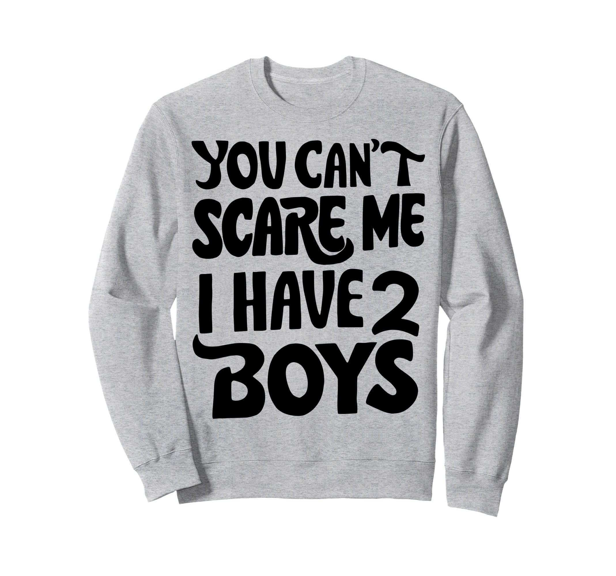 Daddy Two Sons Funny Dad 2 Sweatshirt - Trendy Graphic for Adults - T-Shirt, Sweatshirt, Hoodie