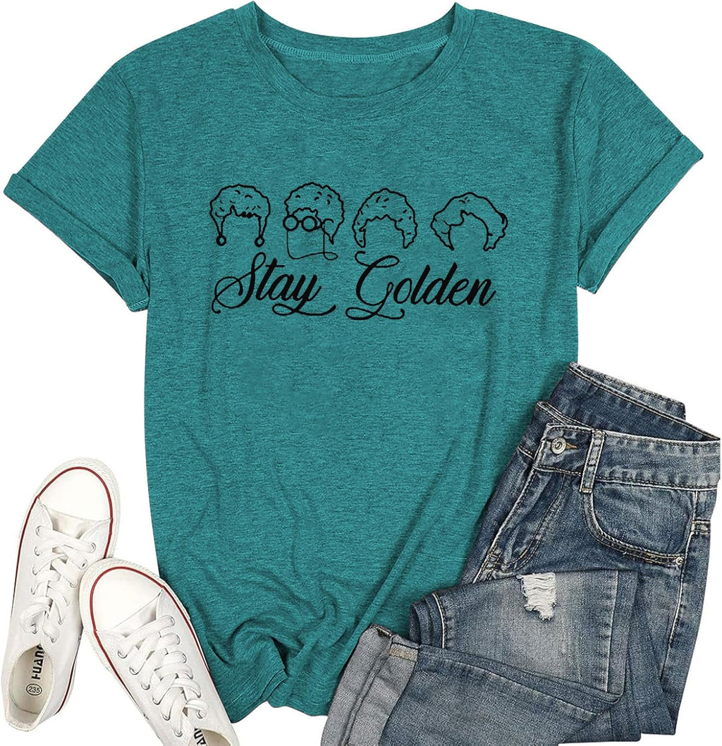 Golden Girls Women Stay Inspiration Letter Vintage - Adult & Kids T-Shirts, Sweatshirts & Hoodies apparel design preview 1