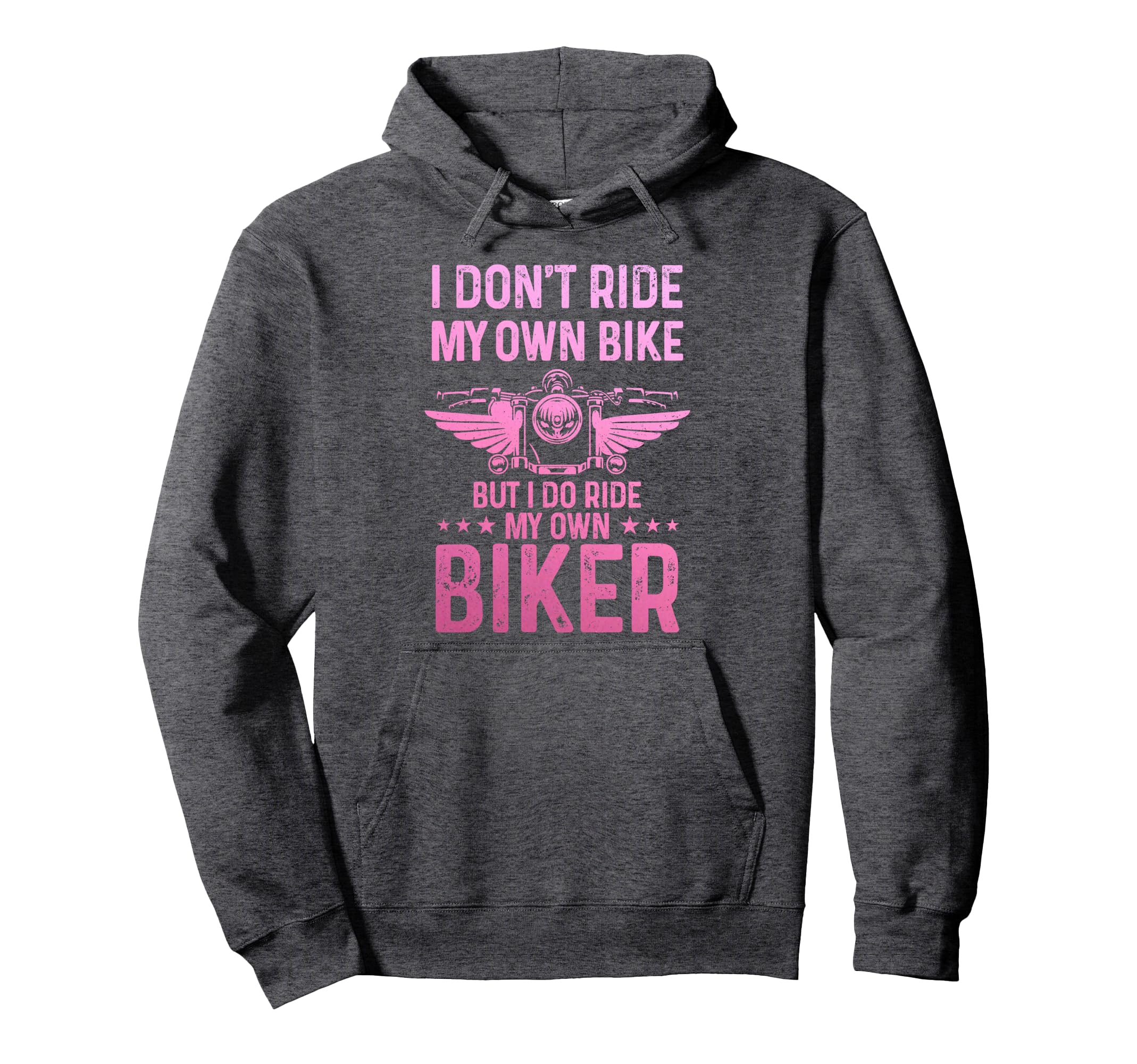 Biker Wife I Ride My Own Biker Funny Hoodie - Minimalist Print Unisex - T-Shirt, Sweatshirt, Hoodie