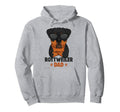 Rottweiler Dad Rottie Dog Hoodie - Novelty Apparel Unisex - T-Shirt, Sweatshirt, Hoodie