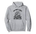 Trucker Driving Dad Trucker Father Truck Hoodie - Graphic Print for Adults - T-Shirt, Sweatshirt, Hoodie