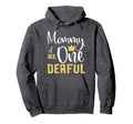 Mommy Mr Onederful 1St Birthday First Hoodie - Minimalist Print for Adults - T-Shirt, Sweatshirt, Hoodie