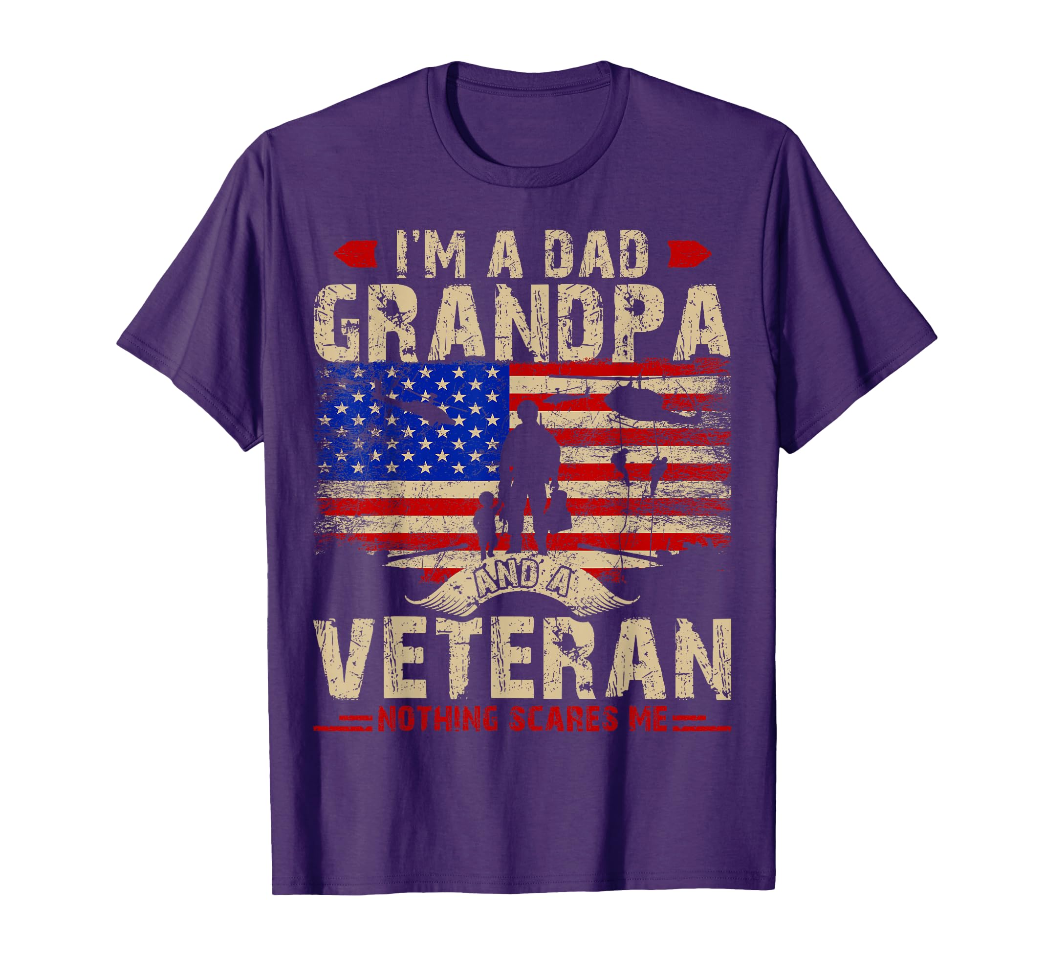 Fathers Day Veterans Day Im Dad T-Shirt - Novelty Apparel Men Women - T-Shirt, Sweatshirt, Hoodie