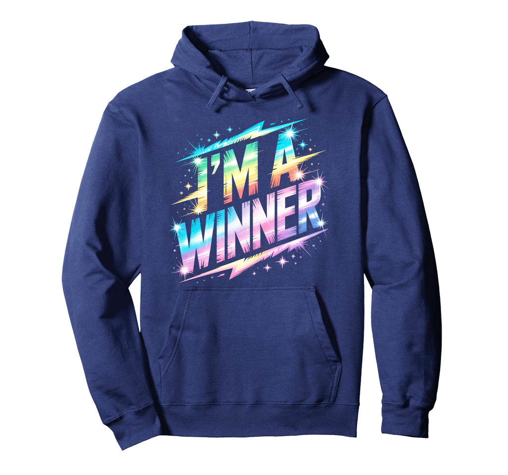 Im Winner Motivational Field Day Hoodie - Casual Everyday Wear Unisex - T-Shirt, Sweatshirt, Hoodie