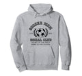 Soccer Mom Social Club T-Shirt - Fun Novelty Design Unisex - T-Shirt, Sweatshirt, Hoodie