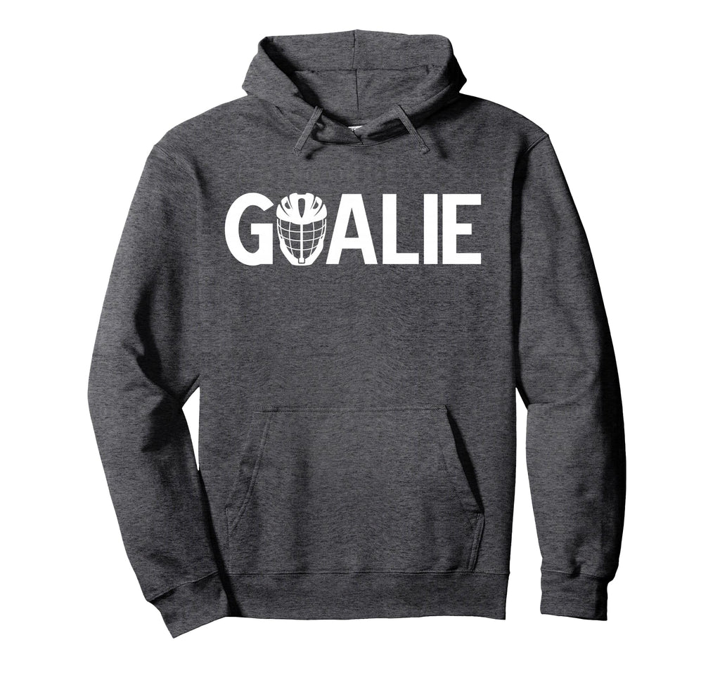 Lacrosse Goalie Lacrosse Keeper Hoodie - Minimalist Print for Adults - T-Shirt, Sweatshirt, Hoodie
