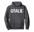 Lacrosse Goalie Lacrosse Keeper Hoodie - Minimalist Print for Adults - T-Shirt, Sweatshirt, Hoodie