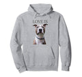 Pitbull Pit Bull Pittie Mom Dad Dog Hoodie - Aesthetic Graphic Men Women - T-Shirt, Sweatshirt, Hoodie