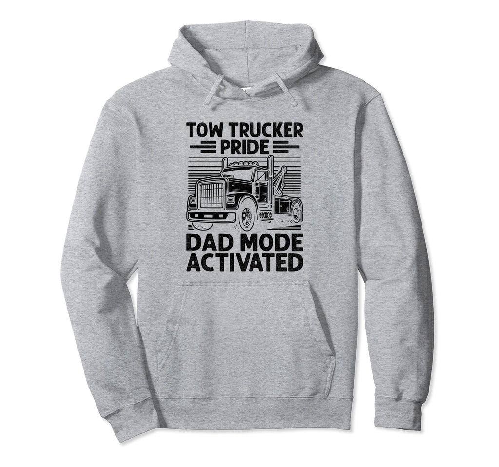 Tow Trucker Pride Pride Dad Mode Activated Hoodie - Unique Graphic Unisex - T-Shirt, Sweatshirt, Hoodie