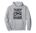 Tow Trucker Pride Pride Dad Mode Activated Hoodie - Unique Graphic Unisex - T-Shirt, Sweatshirt, Hoodie