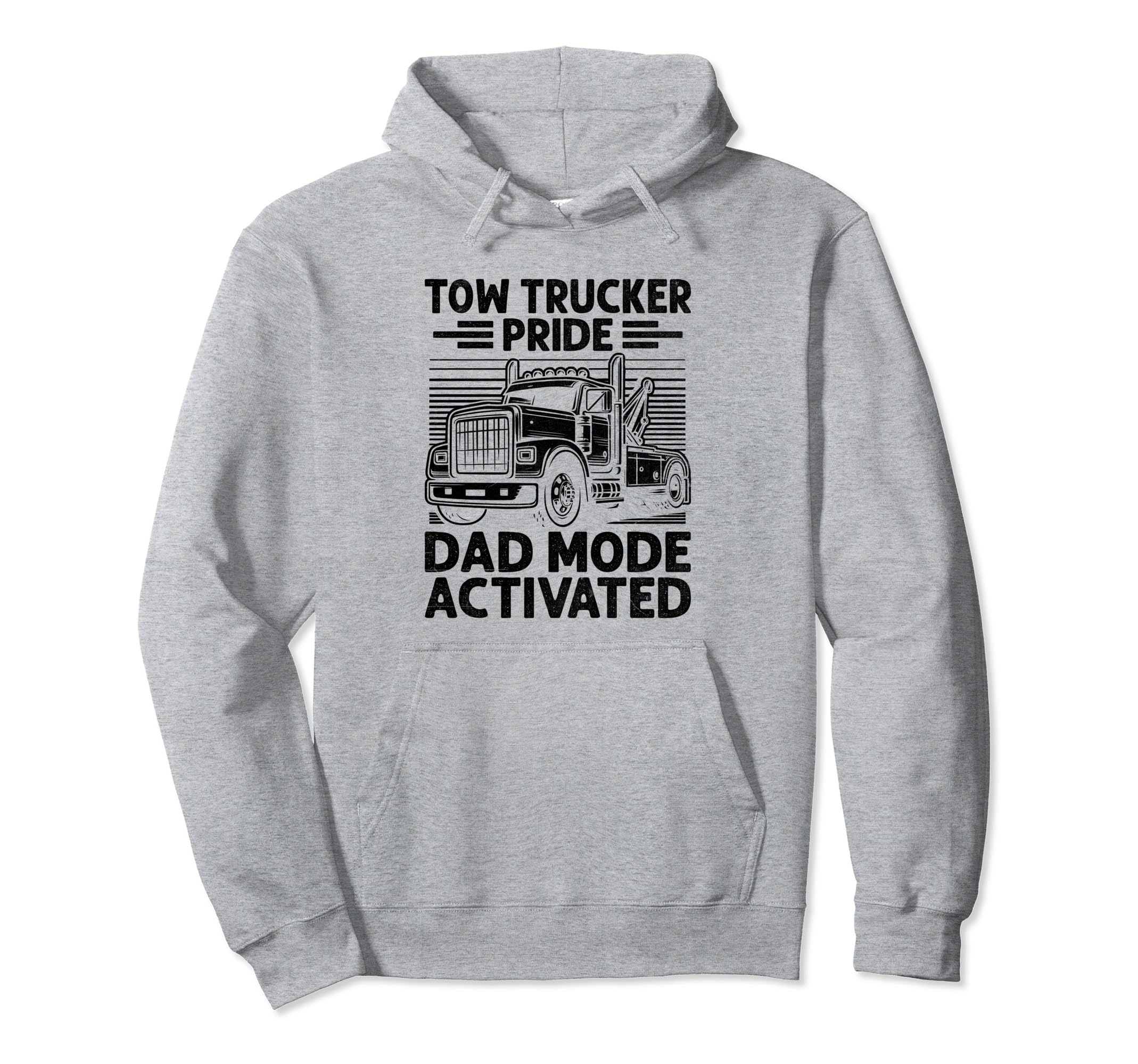 Tow Trucker Pride Pride Dad Mode Activated Hoodie - Unique Graphic Unisex - T-Shirt, Sweatshirt, Hoodie