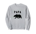 Hybrid Papa Bear Sweatshirt - Trendy Graphic Unisex - T-Shirt, Sweatshirt, Hoodie