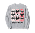 Soccer Mama Coquette Bow Soccer Mom Sweatshirt - Trendy Graphic Men Women - T-Shirt, Sweatshirt, Hoodie