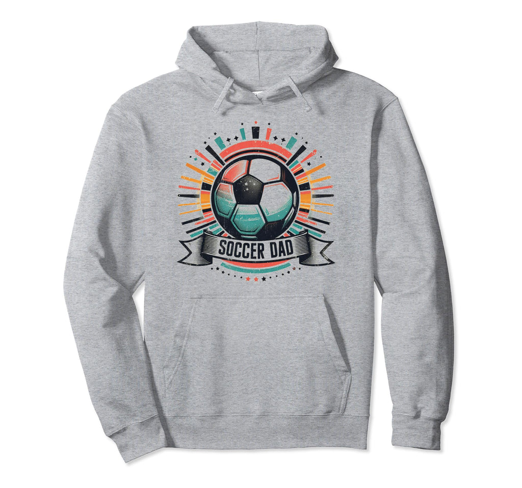 Soccer Dad Family Matching Dad Fathers Hoodie - Minimalist Print Men Women - T-Shirt, Sweatshirt, Hoodie