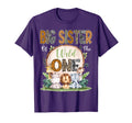 Big Sister Wild One First Birthday T-Shirt - Aesthetic Graphic for Adults - T-Shirt, Sweatshirt, Hoodie