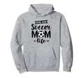 Livin That Soccer Mom Life Support Hoodie - Casual Everyday Wear Unisex - T-Shirt, Sweatshirt, Hoodie