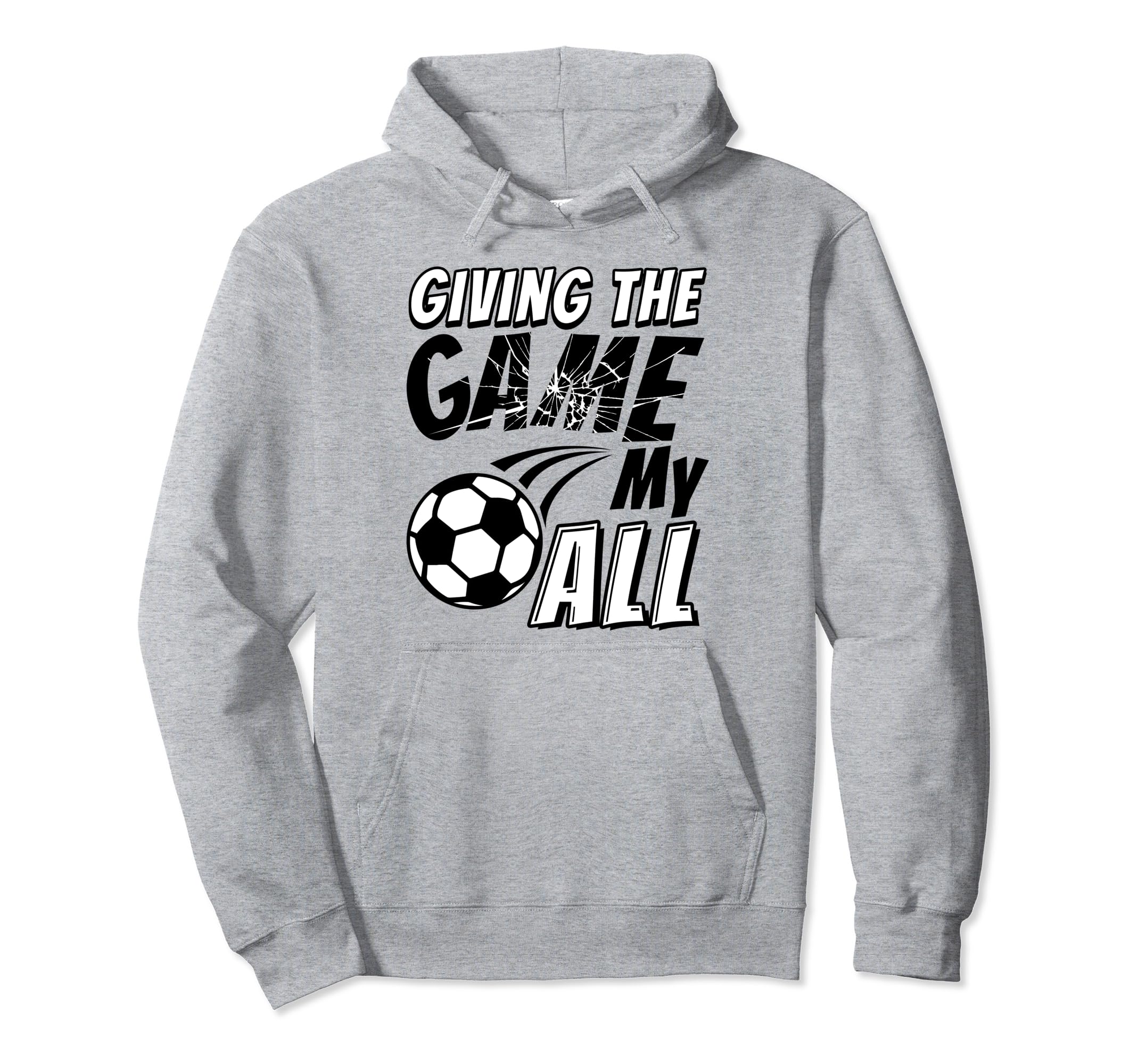 Motivational Soccer Game Coach Hoodie - Unique Graphic for Adults - T-Shirt, Sweatshirt, Hoodie