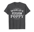 Worlds Greatest Poppy Fathers Day T-Shirt - Fun Novelty Design for Adults - T-Shirt, Sweatshirt, Hoodie