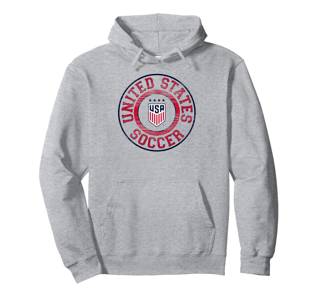 United States Soccer Showtime Gray Uswnt Hoodie - Graphic Print Men Women - T-Shirt, Sweatshirt, Hoodie