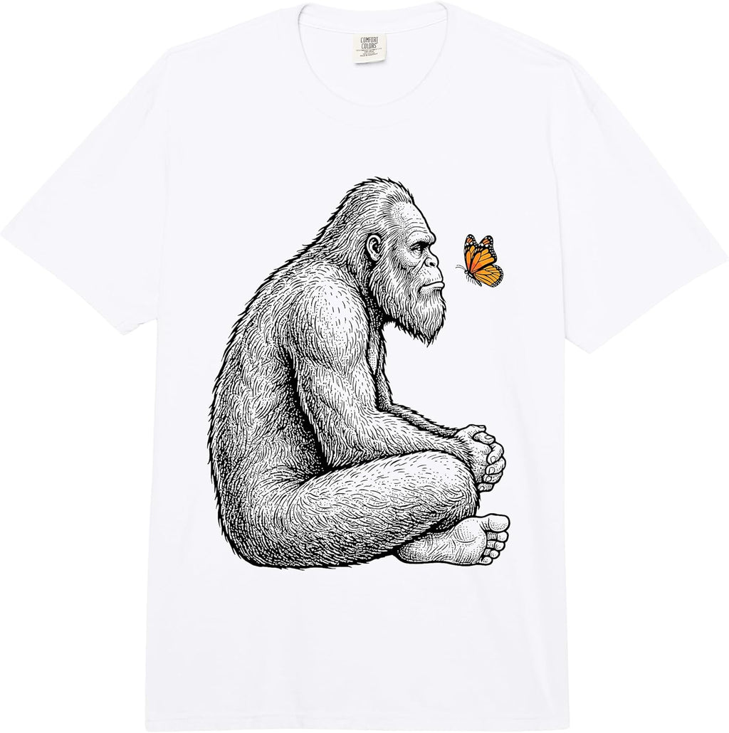 Sasquatch Cryptid Forest Merch. - Adult & Kids T-Shirts, Sweatshirts & Hoodies apparel design preview 1
