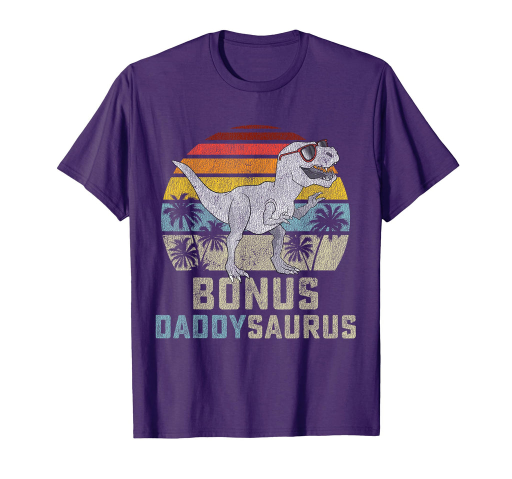 Bonus Daddy Saurus T Rex Daddysaurus T-Shirt - Custom Art Print Men Women - T-Shirt, Sweatshirt, Hoodie