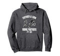 Father And Son Riding Partners Life Dirt Hoodie - Custom Art Print Unisex - T-Shirt, Sweatshirt, Hoodie