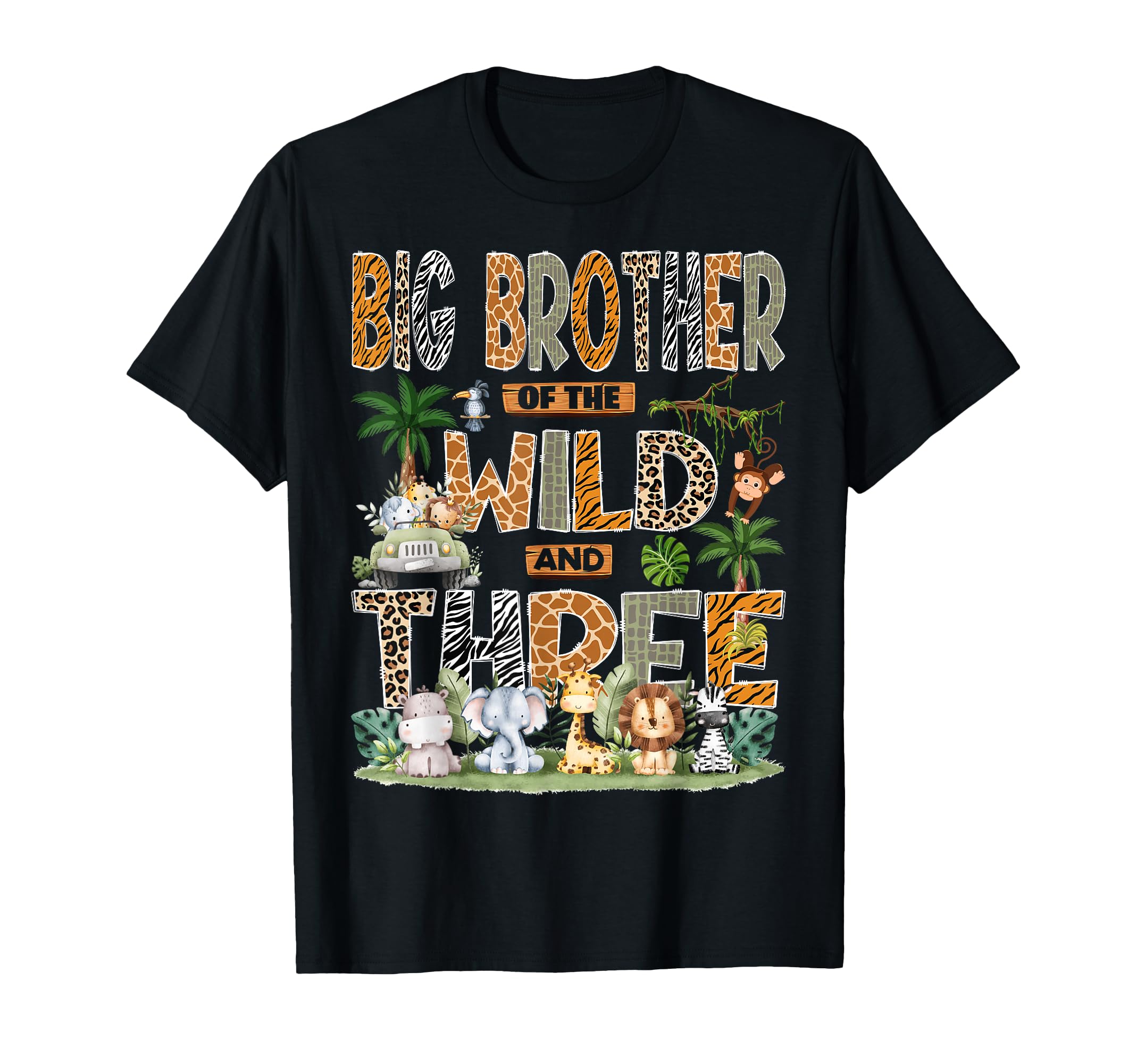 Big Brother Wild Three 3Rd T-Shirt - Casual Everyday Wear for Adults - T-Shirt, Sweatshirt, Hoodie