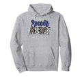 Soccer Aunt Leopard Blue Soccer Auntie Hoodie - Streetwear Style Unisex - T-Shirt, Sweatshirt, Hoodie