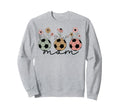Soccer Mom Mama Wildflower Floral Sweatshirt - Streetwear Style Men Women - T-Shirt, Sweatshirt, Hoodie
