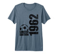 64 Years Old 1962 64Th Birthday Soccer Tri T-Shirt - Trendy Graphic Unisex - T-Shirt, Sweatshirt, Hoodie