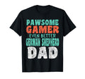Pawsome Gamer Even Better German T-Shirt - Unique Graphic for Adults - T-Shirt, Sweatshirt, Hoodie
