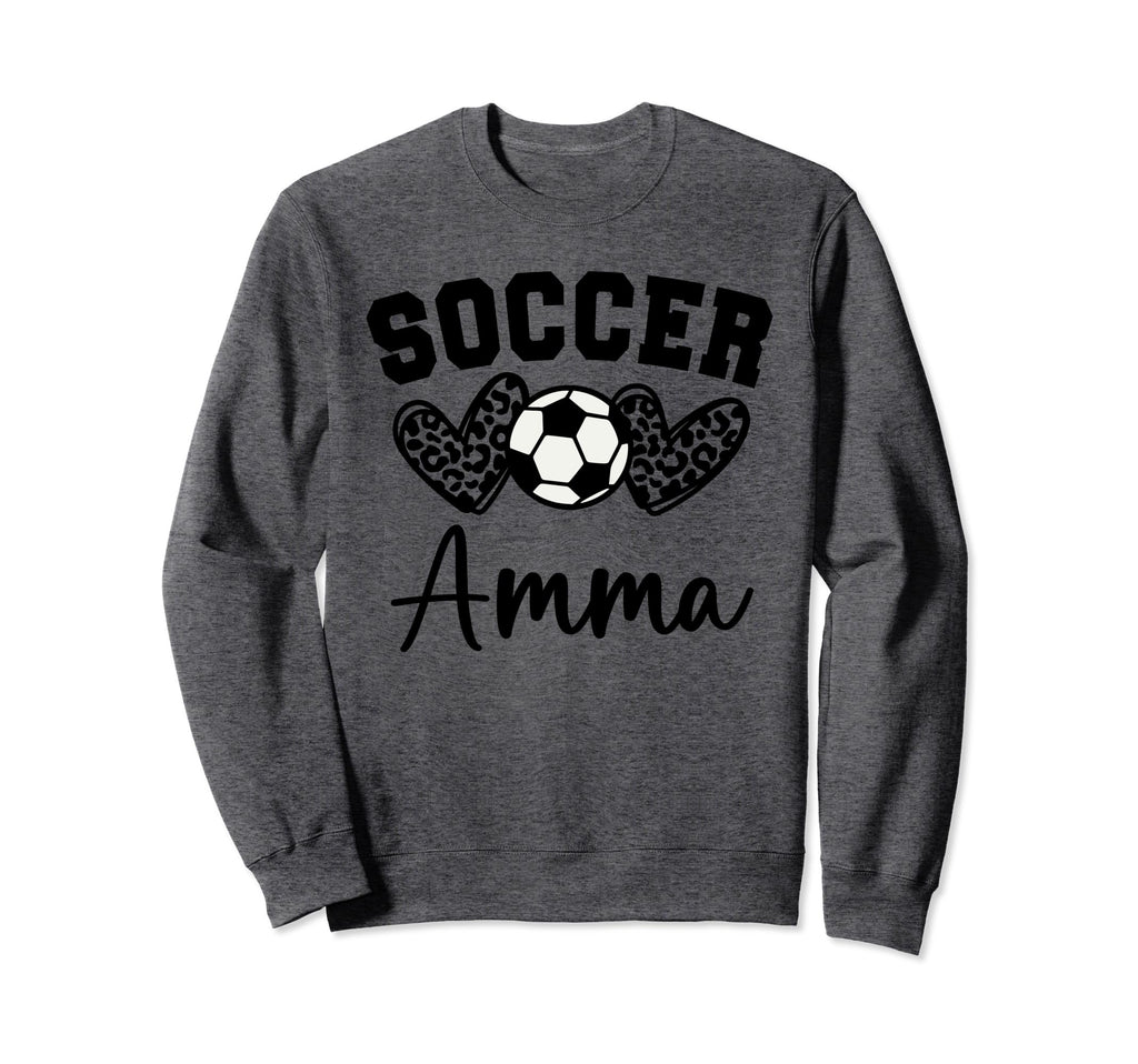Soccer Amma Matching Family Soccer Sweatshirt - Trendy Graphic Men Women - T-Shirt, Sweatshirt, Hoodie