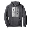 Cheer Dad Flag Cheerleading Hoodie - Streetwear Style Men Women - T-Shirt, Sweatshirt, Hoodie