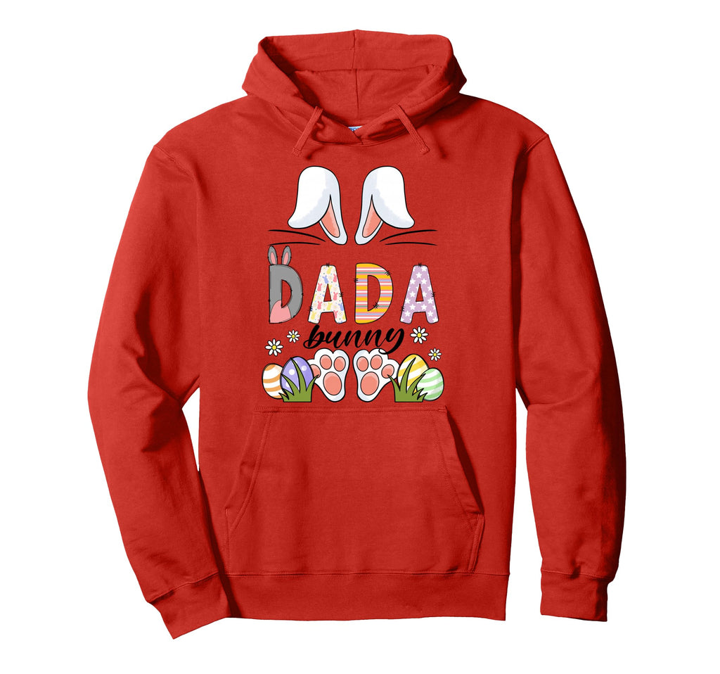 Dada Bunny Ears Easter Family Matching Hoodie - Custom Art Print Unisex - T-Shirt, Sweatshirt, Hoodie