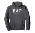 New Dad Est 2025 First Fathers Day Hoodie - Fun Novelty Design for Adults - T-Shirt, Sweatshirt, Hoodie