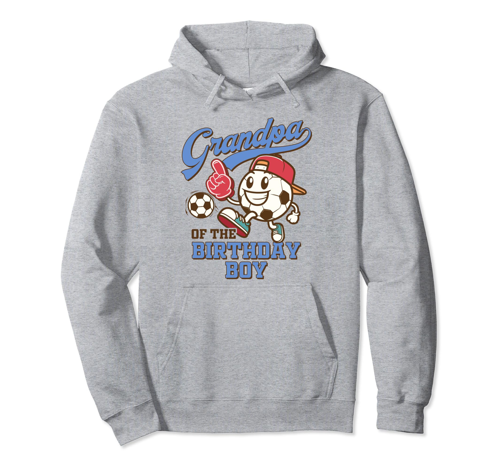 Soccer Grandpa Birthday Family Grandpa Hoodie - Streetwear Style Men Women - T-Shirt, Sweatshirt, Hoodie