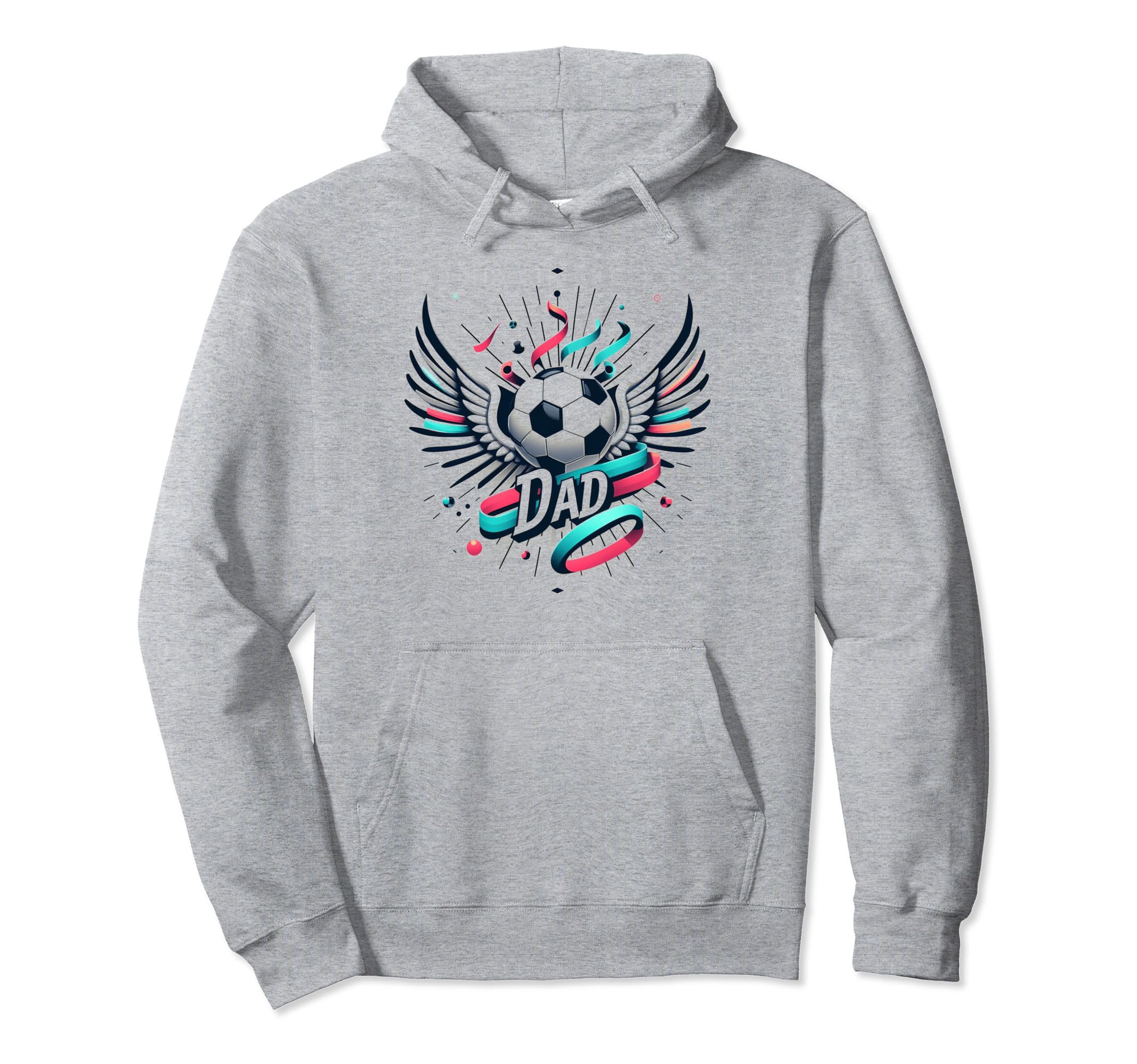 Soccer Dad Family Matching Dad Fathers Hoodie - Custom Art Print Men Women - T-Shirt, Sweatshirt, Hoodie