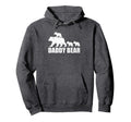 Daddy Bear Three Cubs Bear Daddy Hoodie - Novelty Apparel for Adults - T-Shirt, Sweatshirt, Hoodie