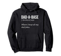 Where I Keep All My Dad Jokes Funny Dad Hoodie - Fun Novelty Design Unisex - T-Shirt, Sweatshirt, Hoodie